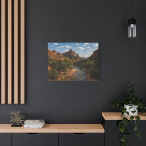 Custom Matte Canvas - Renewable Forests Pine - Dipaliz - Posters Prints & Visual Artwork
