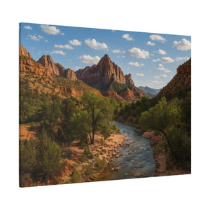 Custom Matte Canvas - Renewable Forests Pine - Dipaliz - Posters Prints & Visual Artwork