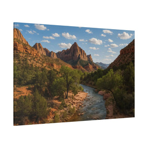 Custom Matte Canvas - Renewable Forests Pine - Dipaliz - Posters Prints & Visual Artwork