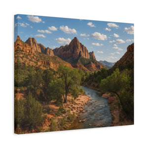 Custom Matte Canvas - Renewable Forests Pine - Dipaliz - Posters Prints & Visual Artwork