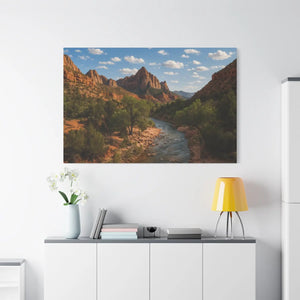 Custom Matte Canvas - Renewable Forests Pine - Dipaliz - Posters Prints & Visual Artwork