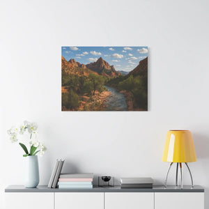 Custom Matte Canvas - Renewable Forests Pine - Dipaliz - Posters Prints & Visual Artwork