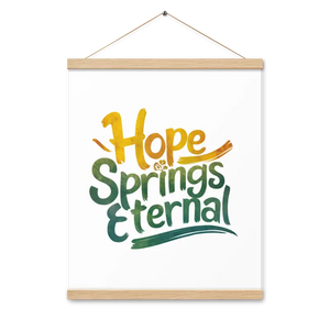 Matte Poster with Wooden Hanger - Stylish Wall Art - Dipaliz - 16″×20″ - Posters Prints & Visual Artwork