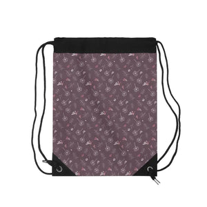 Mauve Drawstring Bag - Stylish Fashion Essential - Dipaliz - one Size - Backpacks