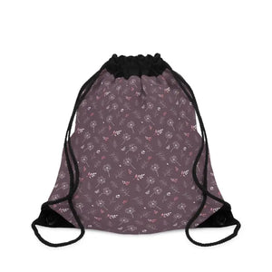Mauve Drawstring Bag - Stylish Fashion Essential - Dipaliz - one Size - Backpacks