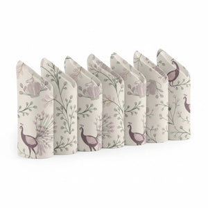 Peacock Pride Napkin Set – Polyester 4 Pack - Dipaliz - Cloth Napkins