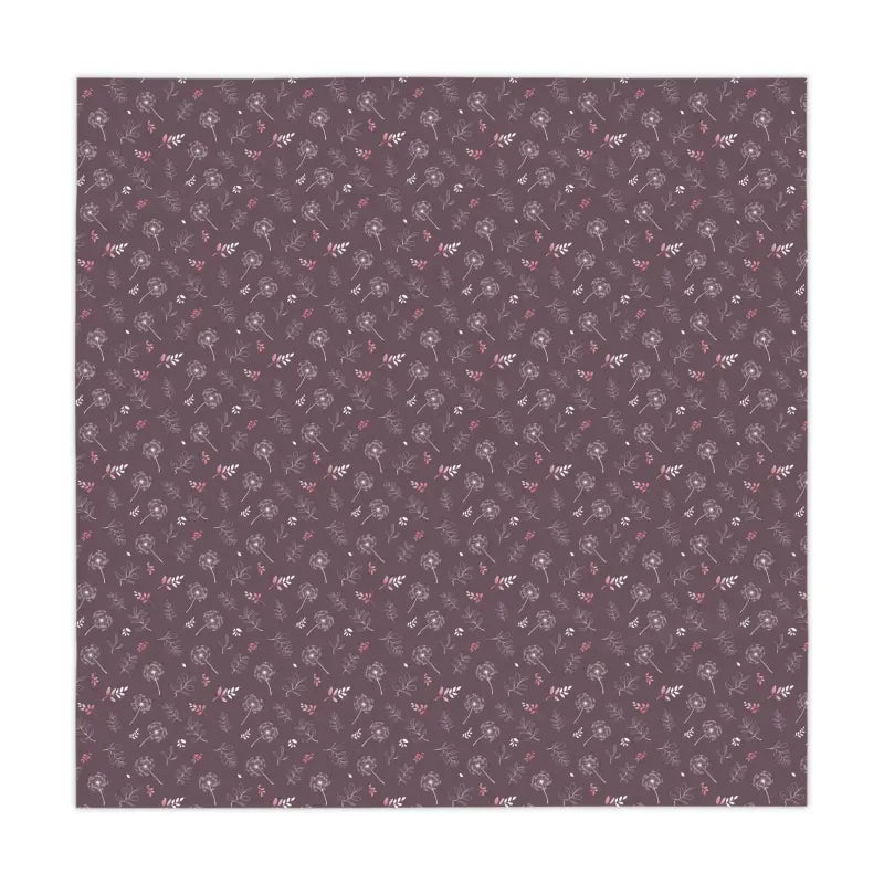 Dive Into Elegance with the Mauve Tablecloth - Polyester Perfection - one Size / White Home Decor