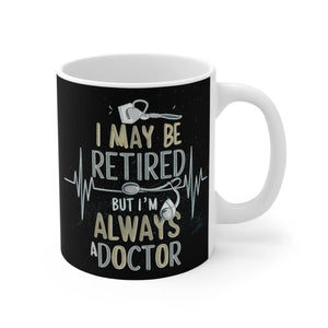 Vibrant Doctor 11oz Mug - Ceramic Morning Ritual - Dipaliz - Mugs