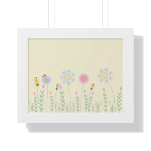 Gallery Canvas Wraps Meadow Flower Poster Art - Dipaliz - 14″ x 11″ / White - Posters Prints & Visual Artwork