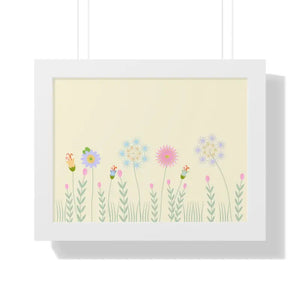 Gallery Canvas Wraps Meadow Flower Poster Art - Dipaliz - 16″ x 12″ / White - Posters Prints & Visual Artwork
