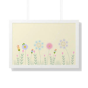 Gallery Canvas Wraps Meadow Flower Poster Art - Dipaliz - 30’’ x 20’’ / White - Posters Prints & Visual Artwork