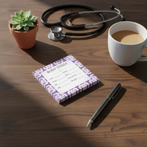 Medical Vitals Chart Sticky Notes – Nurse Pad - Dipaliz