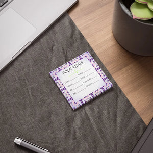Medical Vitals Chart Sticky Notes – Nurse Pad - Dipaliz