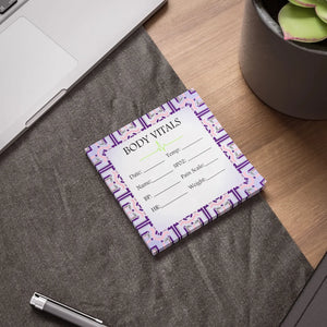 Medical Vitals Chart Sticky Notes – Nurse Pad - Dipaliz