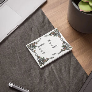Medical Vitals Post-it Note Pads – Bed Number - Dipaliz - Sticky Notes
