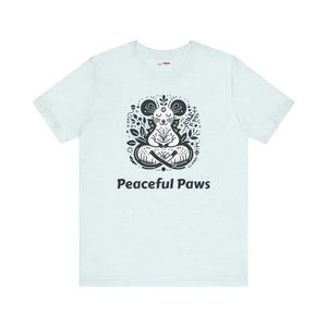 Meditating Mouse Tee Unisex Zen Style Shirt - Dipaliz - T-shirts