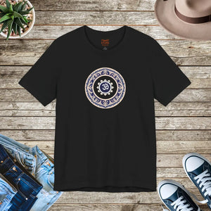 Soft Cotton Meditation Tee - Aum Bliss Unisex - Dipaliz - T-shirts