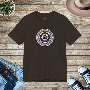 Soft Cotton Meditation Tee - Aum Bliss Unisex - Dipaliz - T-shirts