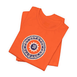 Soft Cotton Meditation Tee - Aum Bliss Unisex - Dipaliz - T-shirts
