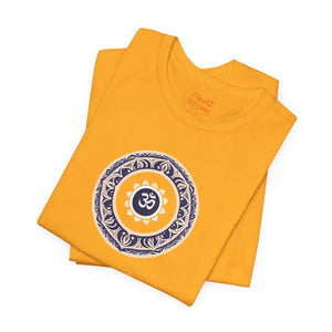 Soft Cotton Meditation Tee - Aum Bliss Unisex - Dipaliz - T-shirts
