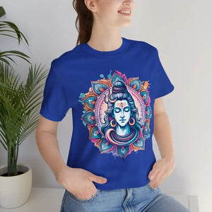 Meditation Bliss Unisex Tee - Ultimate Comfort Jersey - Dipaliz - True Royal / s - T-shirts