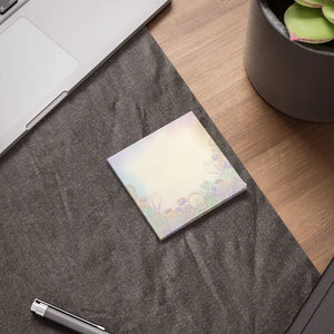 Meditative Floral Pastel Chakra Sticky Pads - Mandala Notes - Dipaliz - 3’’ x / White - Paper Products