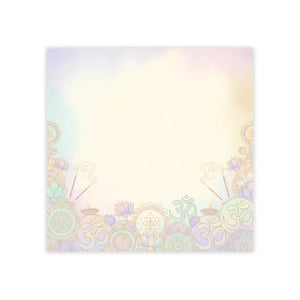 Meditative Floral Pastel Chakra Sticky Pads - Mandala Notes - Dipaliz - Paper Products