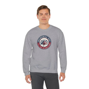 Memorial Day 1776–2026 Crewneck Sweatshirt | Usa 250 Vintage Distressed Patriotic