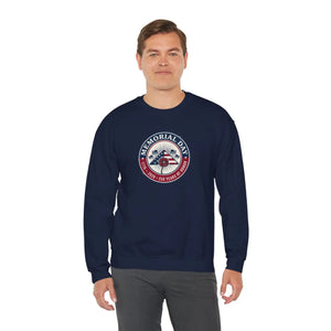 Memorial Day 1776–2026 Crewneck Sweatshirt | Usa 250 Vintage Distressed Patriotic