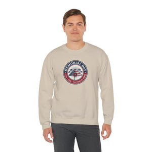 Memorial Day 1776–2026 Crewneck Sweatshirt | Usa 250 Vintage Distressed Patriotic