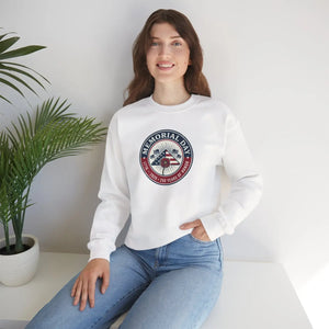 Memorial Day 1776–2026 Crewneck Sweatshirt | Usa 250 Vintage Distressed Patriotic