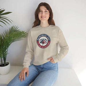 Memorial Day 1776–2026 Crewneck Sweatshirt | Usa 250 Vintage Distressed Patriotic