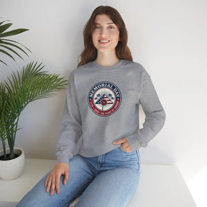 Memorial Day 1776–2026 Crewneck Sweatshirt | Usa 250 Vintage Distressed Patriotic