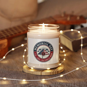 Memorial Day 1776–2026 Soy Candle | Usa 250 Vintage Distressed - Home Decor