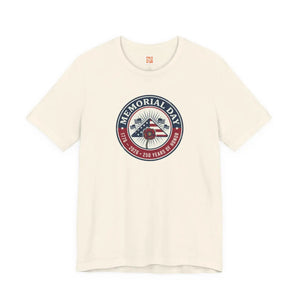Memorial Day 1776–2026 Tee | Usa 250 Vintage Distressed Patriotic - m / Natural - T-shirt