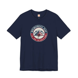 Memorial Day 1776–2026 Tee | Usa 250 Vintage Distressed Patriotic - s / Navy - T-shirt