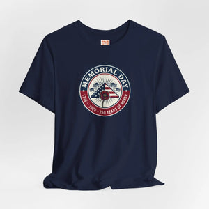 Memorial Day 1776–2026 Tee | Usa 250 Vintage Distressed Patriotic - T-shirt