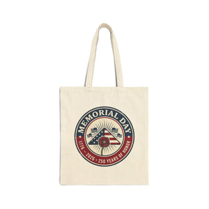 Memorial Day 1776–2026 Tote | Usa 250 Vintage Distressed Americana Red White Blue - Bags