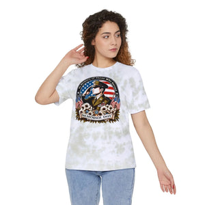 Vibrant Memorial Day Tribute Tie Dye t Shirt - Dipaliz - T-shirts