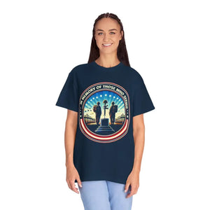 Memorial Tribute Unisex Garment-dyed Cotton T-shirt - Dipaliz - T-shirts