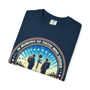 Memorial Tribute Unisex Garment-dyed Cotton T-shirt - Dipaliz - T-shirts