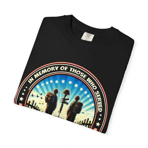Memorial Tribute Unisex Garment-dyed Cotton T-shirt - Dipaliz - T-shirts