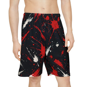 Splash Artistic Sports Shorts - Bold Design Activewear - Dipaliz - Xs