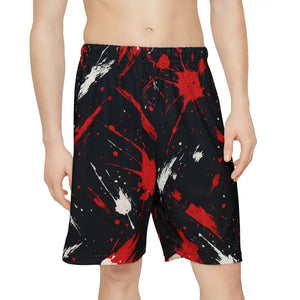 Splash Artistic Sports Shorts Bold Design Performance Wear Dipaliz - Xs