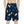 Bold Blue Brushstroke Athletic Shorts - Casual Summer - Dipaliz
