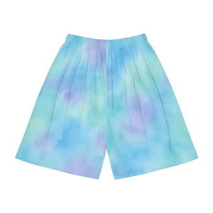 Best Sports Shorts - Bold Tie Dye Summer Activewear - Dipaliz