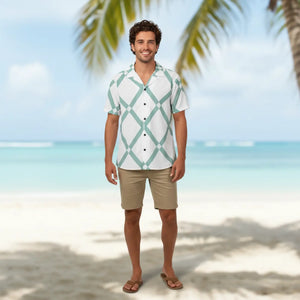 Premium Hawaiian Camp Shirt - Breathable Fabric - Dipaliz - Shirts - Xs