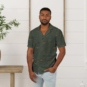 Premium Hawaiian Camp Shirt - Tropical Flair Summer - Dipaliz - Shirts - Xs
