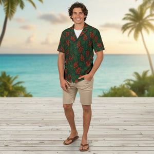 Tropical Hawaiian Camp Shirt - Floral Summer Style - Dipaliz - Shirts - Xs