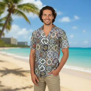 Vibrant Hawaiian Camp Shirt - Tropical Energy - Dipaliz - Shirts - Xs